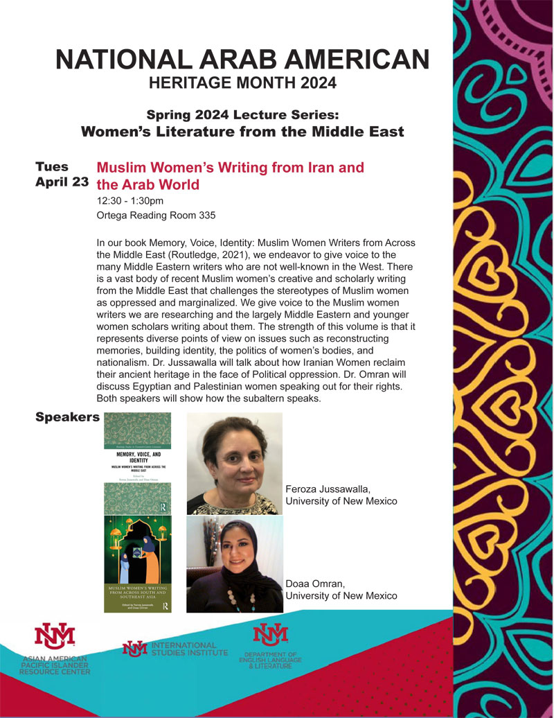Muslim Women’s Writing from Iran and the Arab World