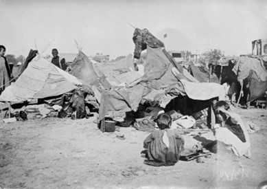 Armenian refugee camp